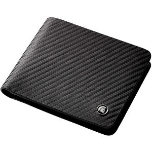 billetera fibra carbono rfid